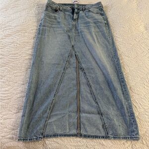 American Eagle Denim Maxi Skirt